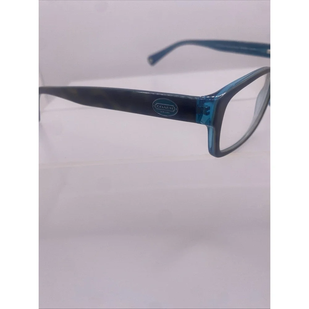Coach Eyeglasses FRAMES ONLY HC 6040 Brooklyn 52-16-135 Dark Tortoise Teal 409